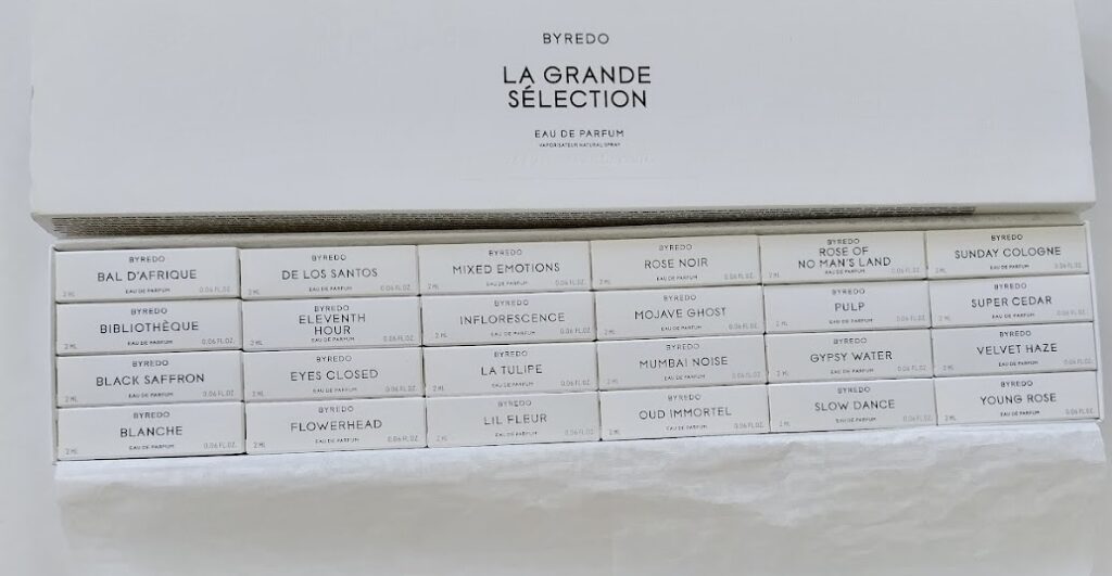 購入したバイレード24種が試せるセットの写真