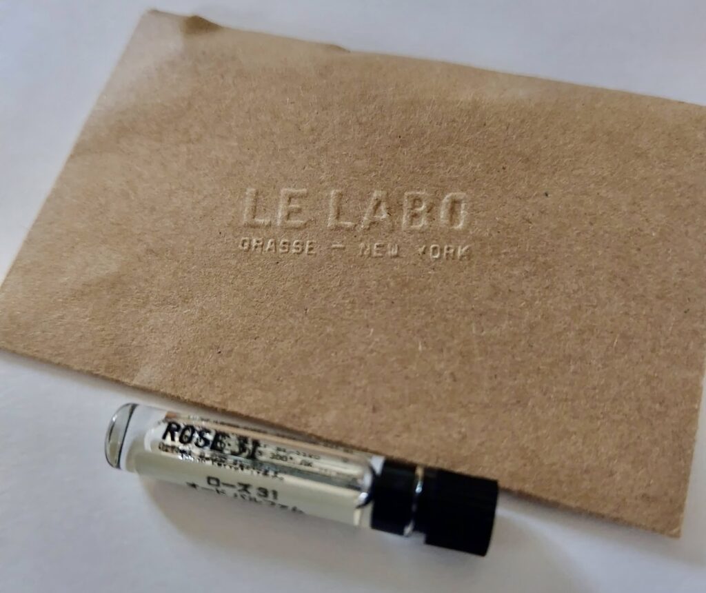 実際に試したルラボ「ローズ31」のボトル写真