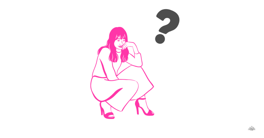 香りに迷うの図